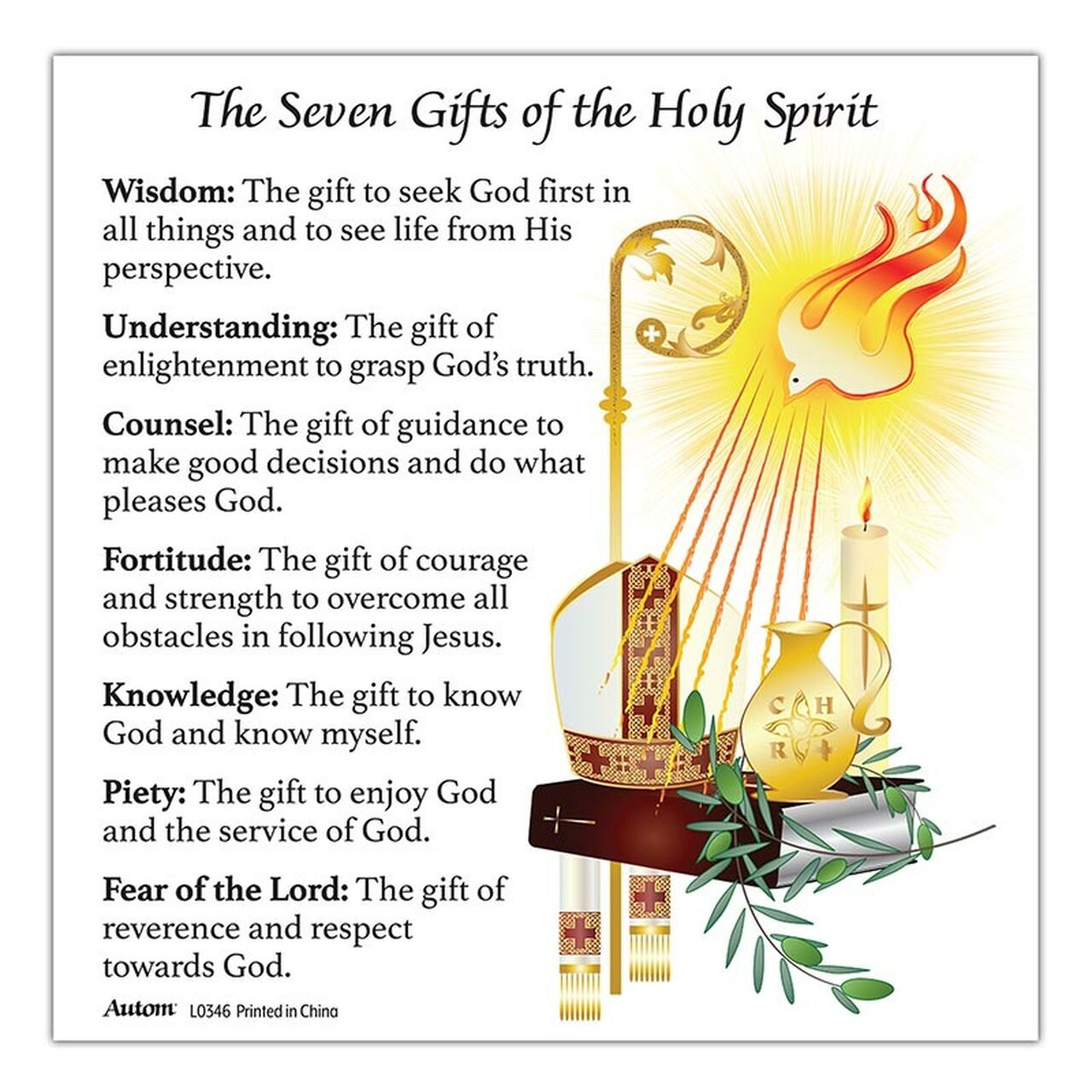 seven gifts of the holy spirit